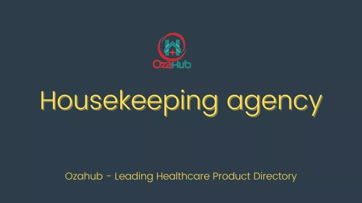 housekeeping agency