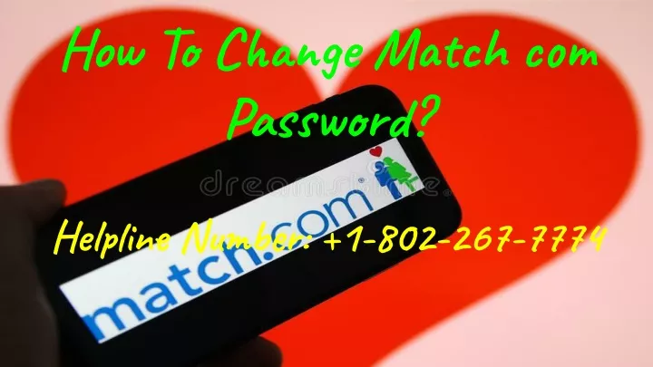how to change match com password