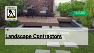 Landscaping Companies In UAE | Landscape Contractors In UAE (1)