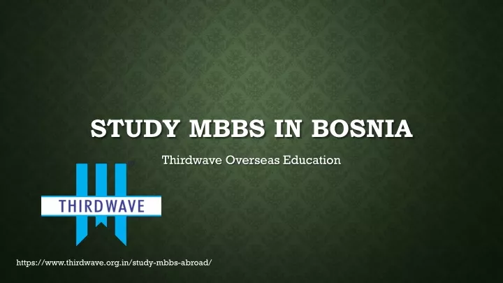 study mbbs in bosnia