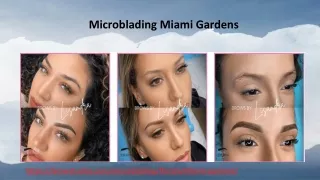 Microblading Miami Gardens