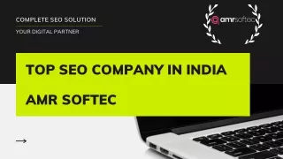 Top SEO Services company in India - AMR Softec