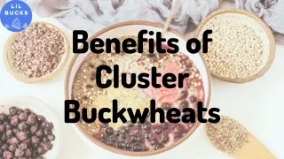 What is in buckwheat granola?