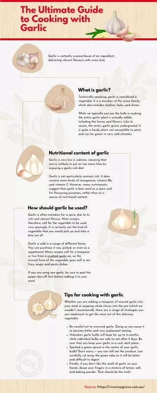 The Ultimate Guide to Cooking with Garlic