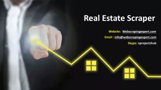real estate scraper