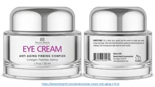 Eye Cream (1 Fl Oz) - Botanichearth