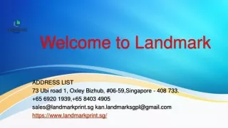 Letterhead Printing Service Singapore