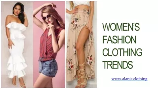 Womens Clothing Fashion Trends