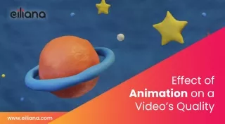 Effects of animation on a video's quality