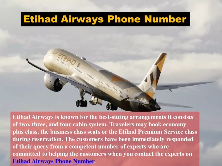 etihad airways phone number