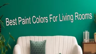 Paint Colors for living rooms