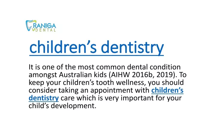 children s dentistry