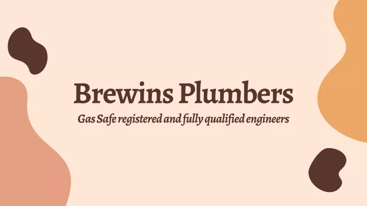 brewins plumbers gas safe registered and fully