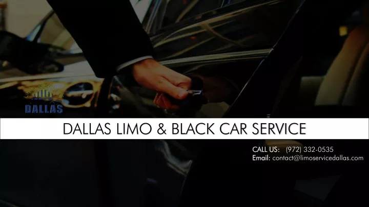 dallas limo black car service