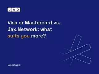 visa or mastercard vs jax network what