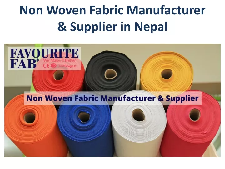 non woven fabric manufacturer supplier in nepal
