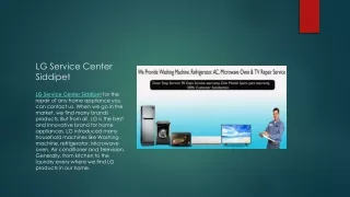 lg service center siddipet
