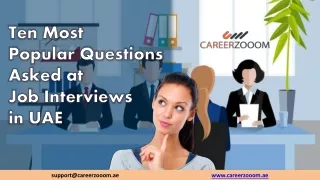 ten most popular questions asked