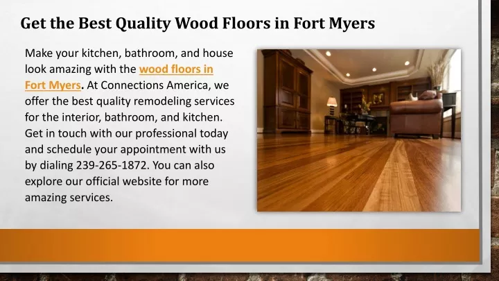 get the best quality wood floors in fort myers