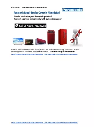 panasonic tv pdf