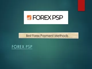 Best Forex Payment Methods