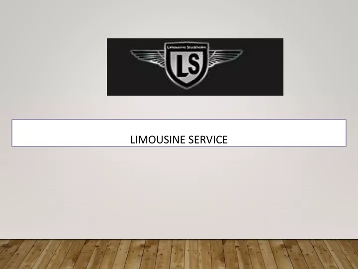 limousine service