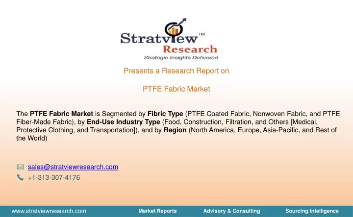 presents a research report on ptfe fabric market