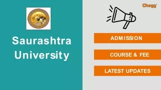 saurashtra university