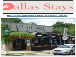 Dallas Studio Apartments Rentals for Business Travelers