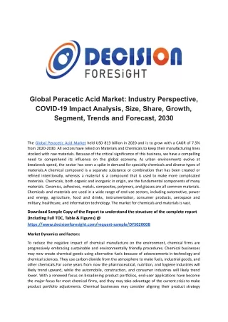 Global Peracetic Acid Market.docx