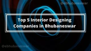 Interior Designing Companies in Bhubaneswar