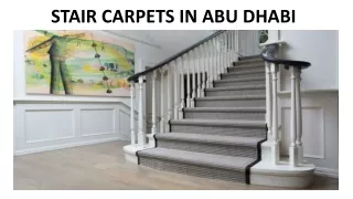 stair carpets in abu dhabi