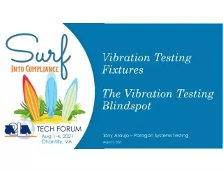 vibration testing fixtures