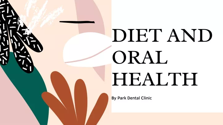 diet and oral health