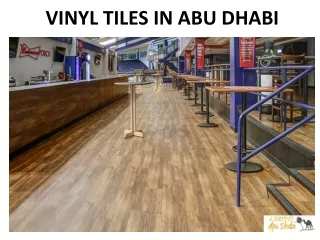 vinyl tiles in abu dhabi