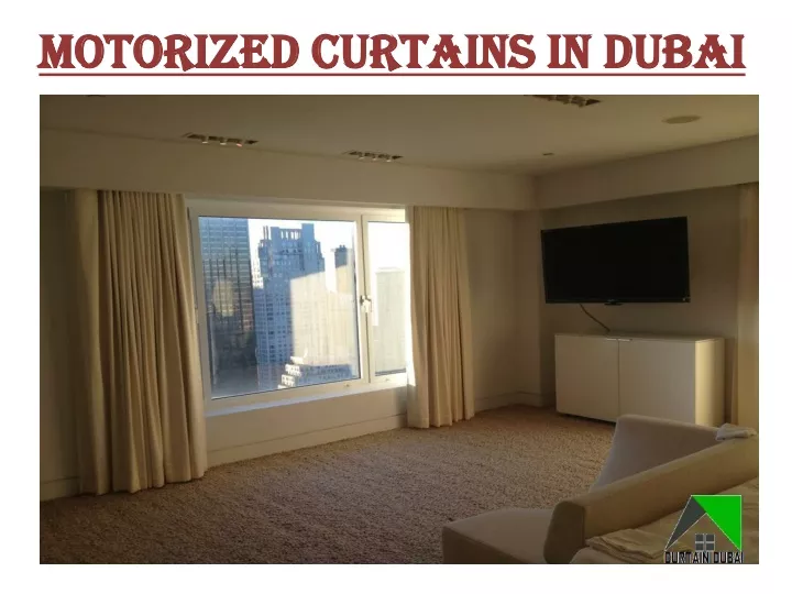 motorized curtains in dubai