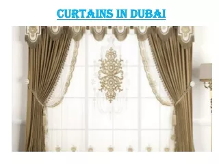 curtains in dubai