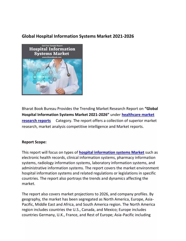 global hospital information systems market 2021