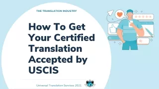 the translation industry