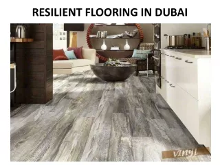 resilient flooring in dubai
