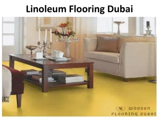 linoleum flooring dubai