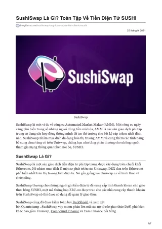 sushiswap l g to n t p v ti n i n t sushi