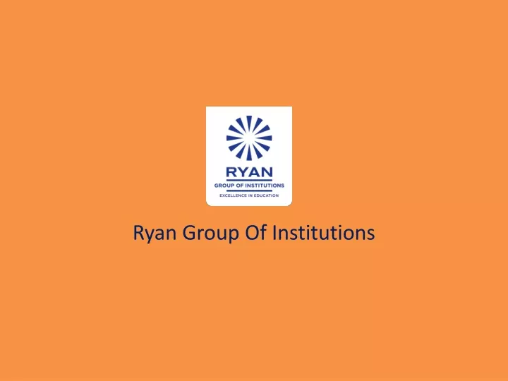 ryan group of institutions