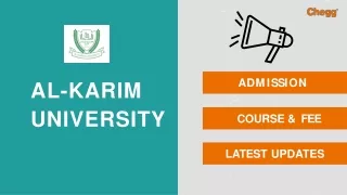 admission