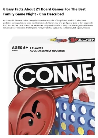 8 easy facts about 21 board games for the best