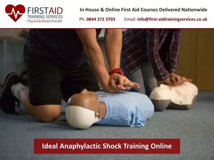 in house online first aid courses delivered