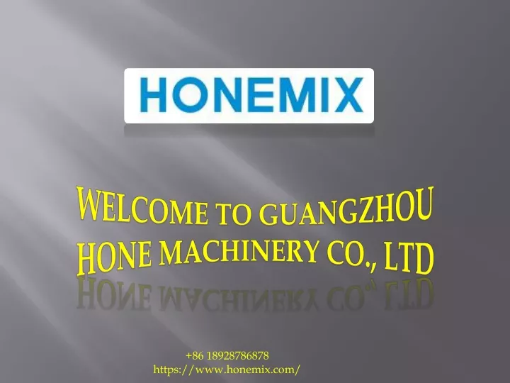 welcome to guangzhou hone machinery co ltd