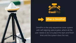 A solution for every need - OmniPro