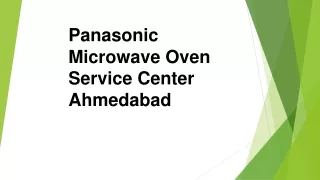 Panasonic Microwave Oven Service Center Ahmedabad