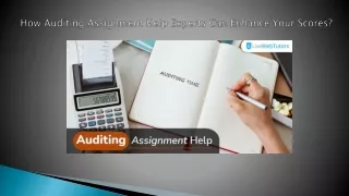 how auditing assignment help experts can enhance your scores